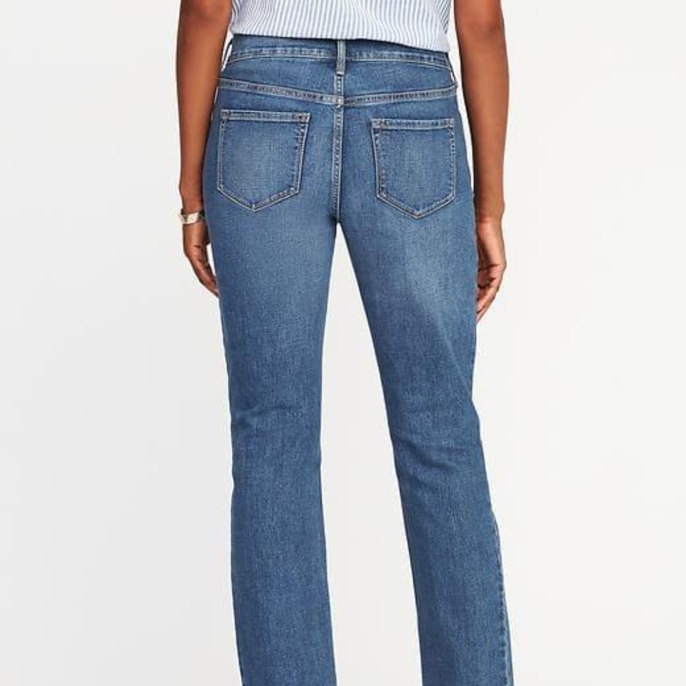 Old Navy Mid-Rise Original Boot-Cut Jean for Women - Picture 3 of 4